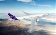 Voos para Roma estão sendo feitos com o Boeing 777-300ER, para até 410 ageiros - Divulgação