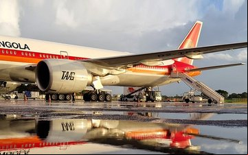 A TAAG Angola Airlines faz cinco voos semanais para o Brasil - Divulgação