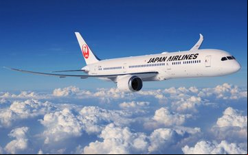 O Boeing 787-9 (foto) é um dos modelos que serão utilizados para a expansão da frota da Japan Airlines - Divulgação