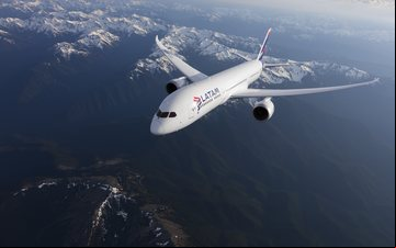 Os voos são atualmente feitos com o Boeing 787-9, para até 303 ageiros - Divulgação