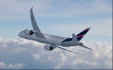Antes da pandemia, os voos eram realizados pelo Boeing 787-9 - Divulgação