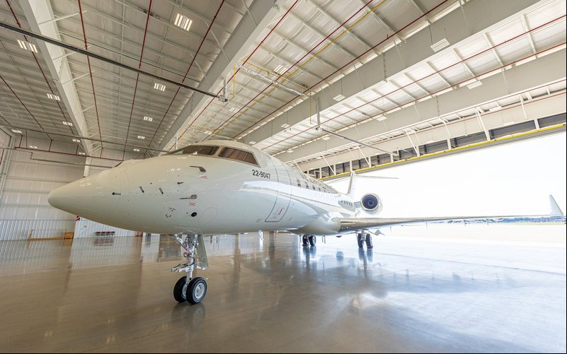 Um contrato entre a Usaf e a Bombardier apoia uma plataforma de comunicações aéreas - Bombardier/Divulgação