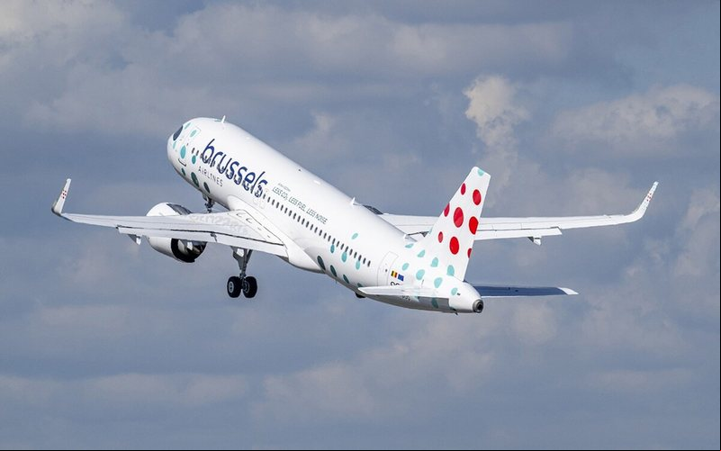 Avião recebeu a matrícula OO-SBA - Airbus