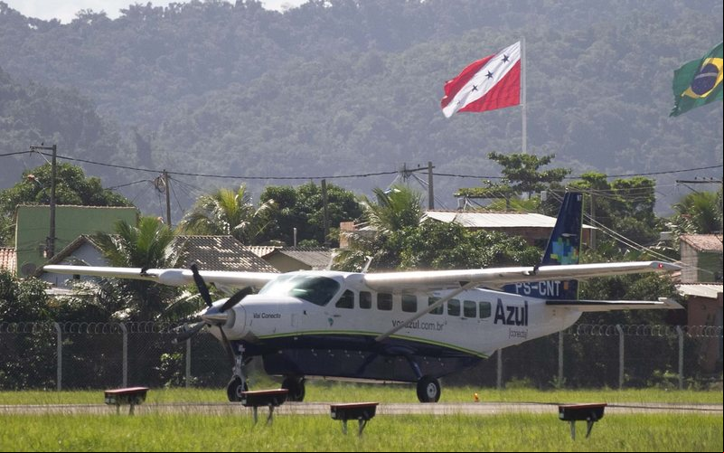 A companhia aérea mantinha um voo diário de/para o aeroporto de Viracopos, em Campinas - Codemar/Leonardo Fonseca