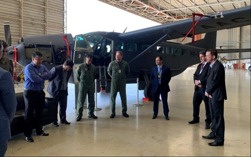 As aeronaves receberam painéis modernizados, atualização no sistema de climatização das cabines e serviços de pintura - TAM AE/Divulgação
