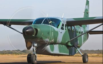 A aeronave prestava auxílio aos indíos da tribo Yanomami - Agência Força Aérea/Sargento Batista