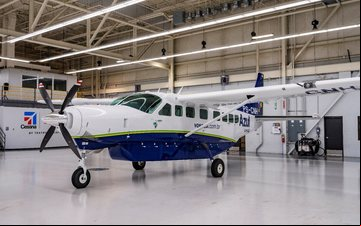 Cessna Grand Caravan usados em voos regionais serão equipados com motores da Ampaire - Divulgação