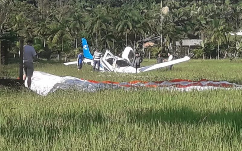 Incidente aconteceu no município de Massaranduba, no interior catarinense - Reprodução/Redes Sociais