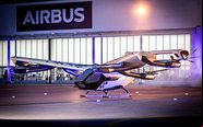 A aeronave pode voar por até 80 km e atingir velocidade de cruzeiro de 120 km/h - Airbus/Divulgação