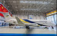 Primeira aeronave regional fabricada na China foi entregue à Transnusa em dezembro - Comac/Divulgação