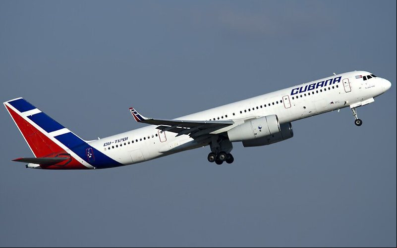 A aeronave de matrícula CU-T1702 estava inoperante desde 2015 - Cubana de Aviación/Divulgação