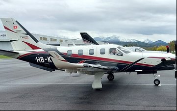 Imagem Daher entrega primeiro TBM 960 na Suíça