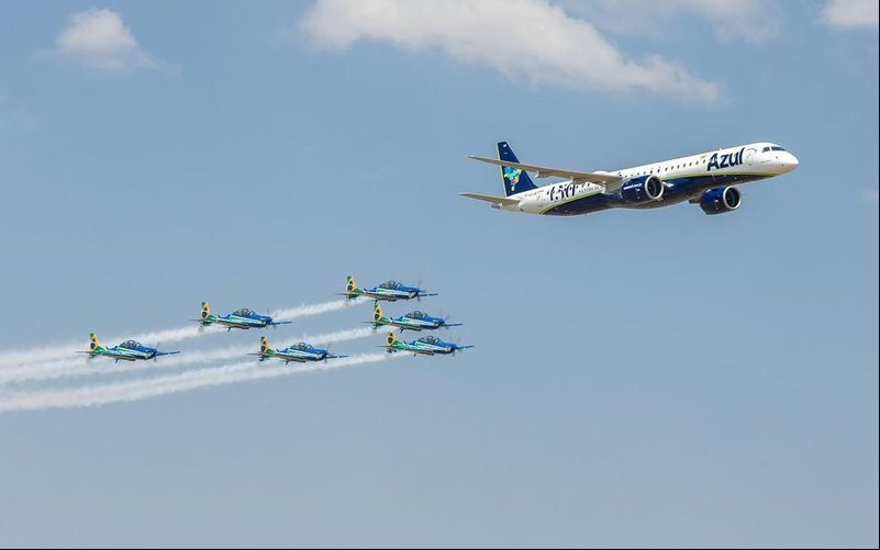 A Academia da Força Aérea é a sede da Esquadrilha da Fumaça e local de formação dos pilotos da FAB - Reprodução/Esquadrão de Demonstração Aérea