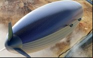 Três tripulantes farão a viagem no dirigível, previsto para decolar em 2026 - Euro Airship/Divulgação