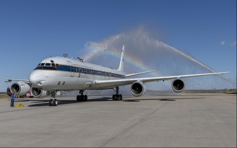 A aeronave será transferida para uma universidade e não fará mais voos - NASA/Steve Freeman