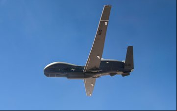 RQ-4D está entre os maiores e mais modernos drones de emprego militar do mundo - OTAN