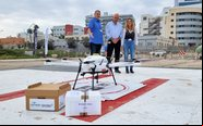 Equipamento pode transportar até 10 kg de carga e poderá ser utilizado em soluções hospitalares - Rambam HCC