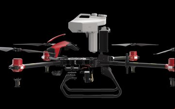 Drone fabricado na China possui alcance de até 800 m - Megadrone/Divulgação