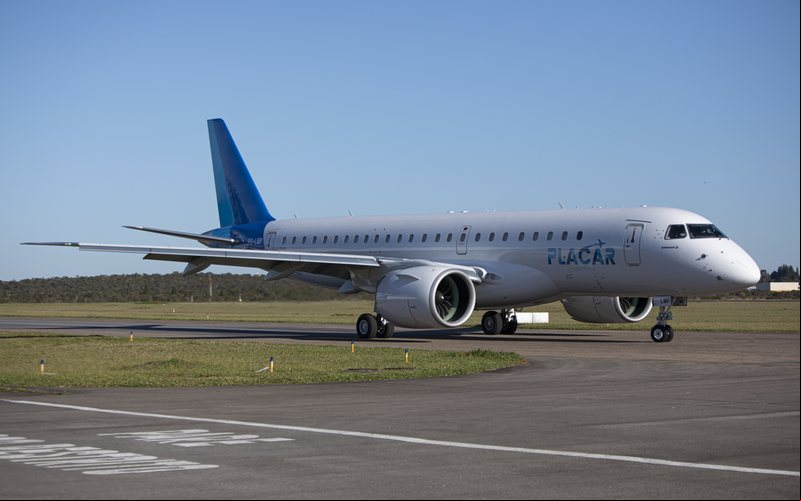 E190-E2 estreou no início de agosto - Embraer
