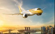 Embraer 190-E2 será utilizado em rotas de curta e média distância - Divulgação