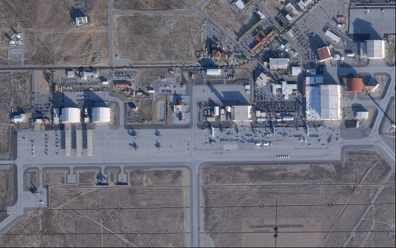 Edwards é a segunda maior base aérea dos EUA - PLANET LABS INC