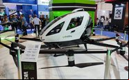 Autorização para realizar voos experimentais foi concedida aoo drone EHang EH216, da empresa Gohobby - Divulgação Anac