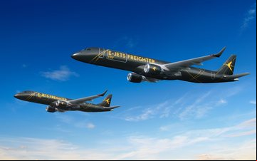 Aeronaves oferecem mais de 50% de capacidade de volume que um turboélice - Embraer/Divulgação