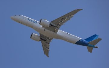 E190-E2 da Placar tem capacidade para até 98 ageiros - Divulgação