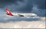 QantasLink utiliza os Embraer 190 em suas principais rotas regionais na Austrália - Divulgação