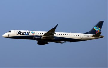 Os voos extras serão feitos pelo Embraer E195, para até 118 ageiros - Luís Neves
