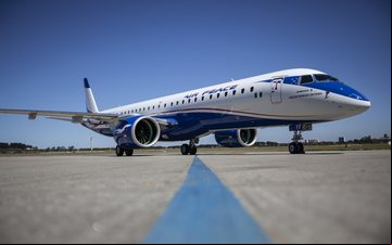 Imagem Embraer E2 auxilia o crescimento da maior empresa da África Ocidental