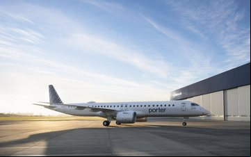 Embraer 195-E2 é estratégico nos planos de expansão da Porter - Divulgação
