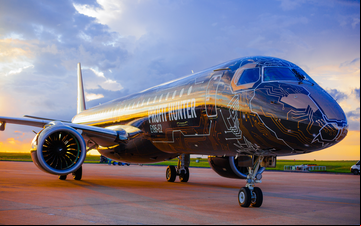 Embraer E195-E2 'Tech lion' ficará exposto durante o Australian International Airshow - Divulgação