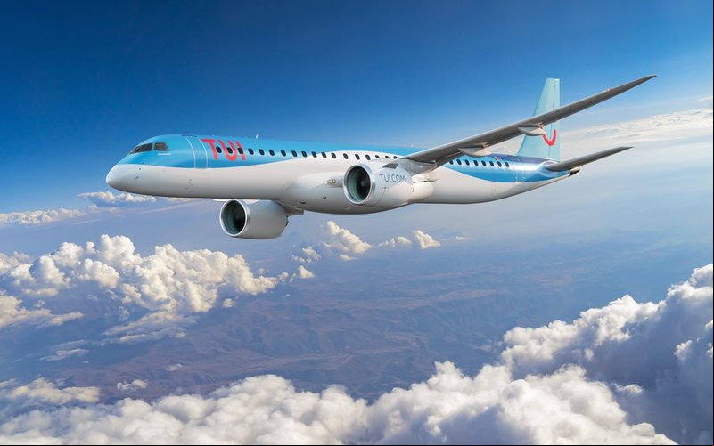 TUI terá o a trocas de componentes e serviços de reparo - Embraer/Divulgação
