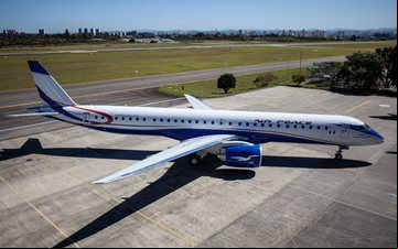 A Air Peace é a primeira cliente do E2 no continente africano - Divulgação