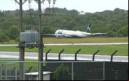 A aeronave cumpria voo procedente do aeroporto de Viracopos, em Campinas - Reprodução/Redes Sociais