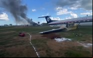 As mais de 60 pessoas que estavam a bordo das aeronaves conseguiram se salvar - Reprodução/Redes Sociais