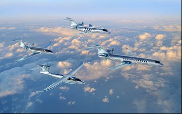 Imagem Embraer lançou quatro aviões conceitos que vão usar energia renovável