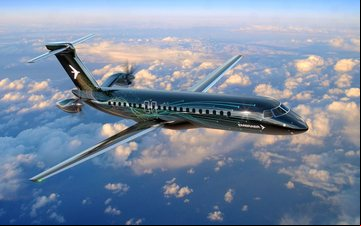Imagem Embraer divulga novas imagens e detalhes do seu turbo-hélice