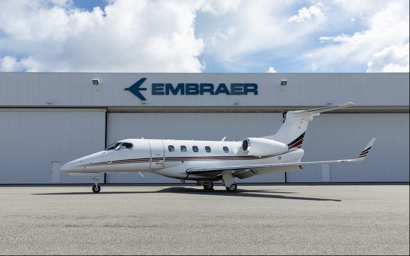 Phenom 300 é o avião executivo mais utilizado nos EUA - Divulgação