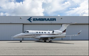 Phenom 300 é o avião executivo mais vendido do mundo - Reprodução/Netjets