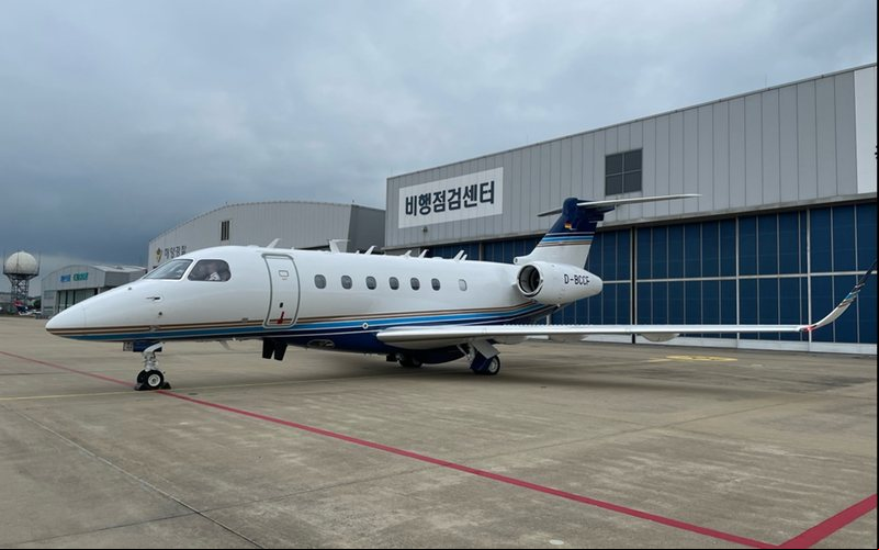 Aeronave estará à disposição do Centro de Serviços de Inspeção de Voo do país - Embraer/Divulgação