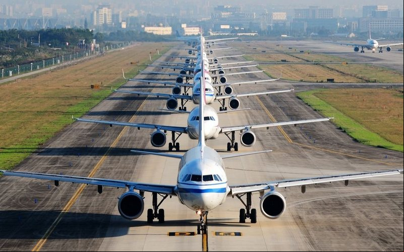 Relatório da CIrium mostra que Estados Unidos continuam com os três primeiros lugares no ranking de maiores companhias aéreas do mundo - Iata