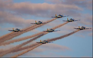 Esquadrilha opera atualmente com os turboélices A-29 Super Tucano - AERO Magazine / André Magalhães