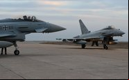 Recentemente os caças Eurofighter alemães também operaram na Romênia - OTAN
