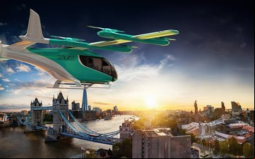O início das operações dos eVTOL da Eve está previsto para 2026 - Eve Air Mobility