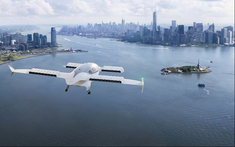 Aeronave elétrica de pouso e decolagem vertical já recebeu pedidos do Brasil e da Arábia Saudita - Lilium/Divulgação
