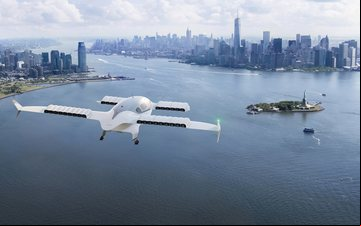 Aeronave elétrica de pouso e decolagem vertical já recebeu pedidos do Brasil e da Arábia Saudita - Lilium/Divulgação