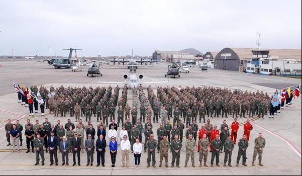 Recentemente, a FAB participou de exercício com um KC-390 e um SC-105 Amazonas no Peru - FAB