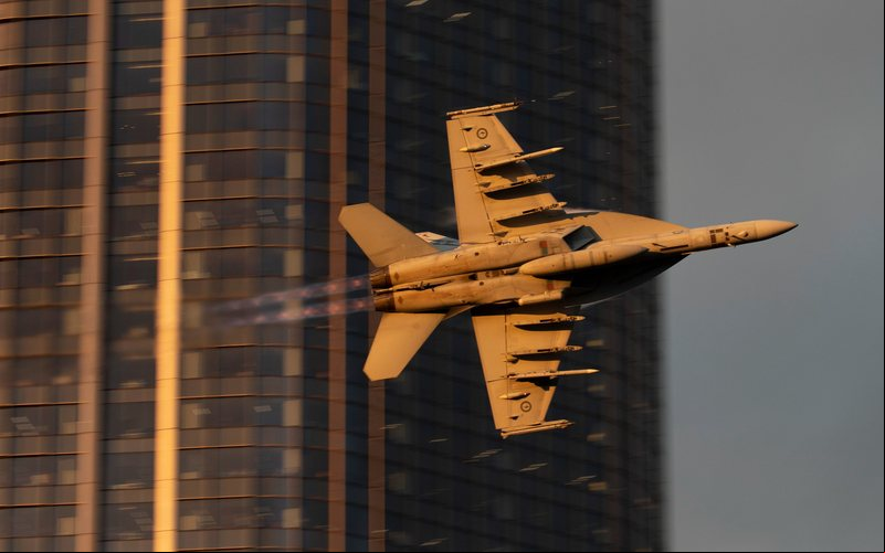 Austrália opera com os F/A-18 Super Hornet e está ampliando sua capacidade de defesa com os F-35 - Divulgação